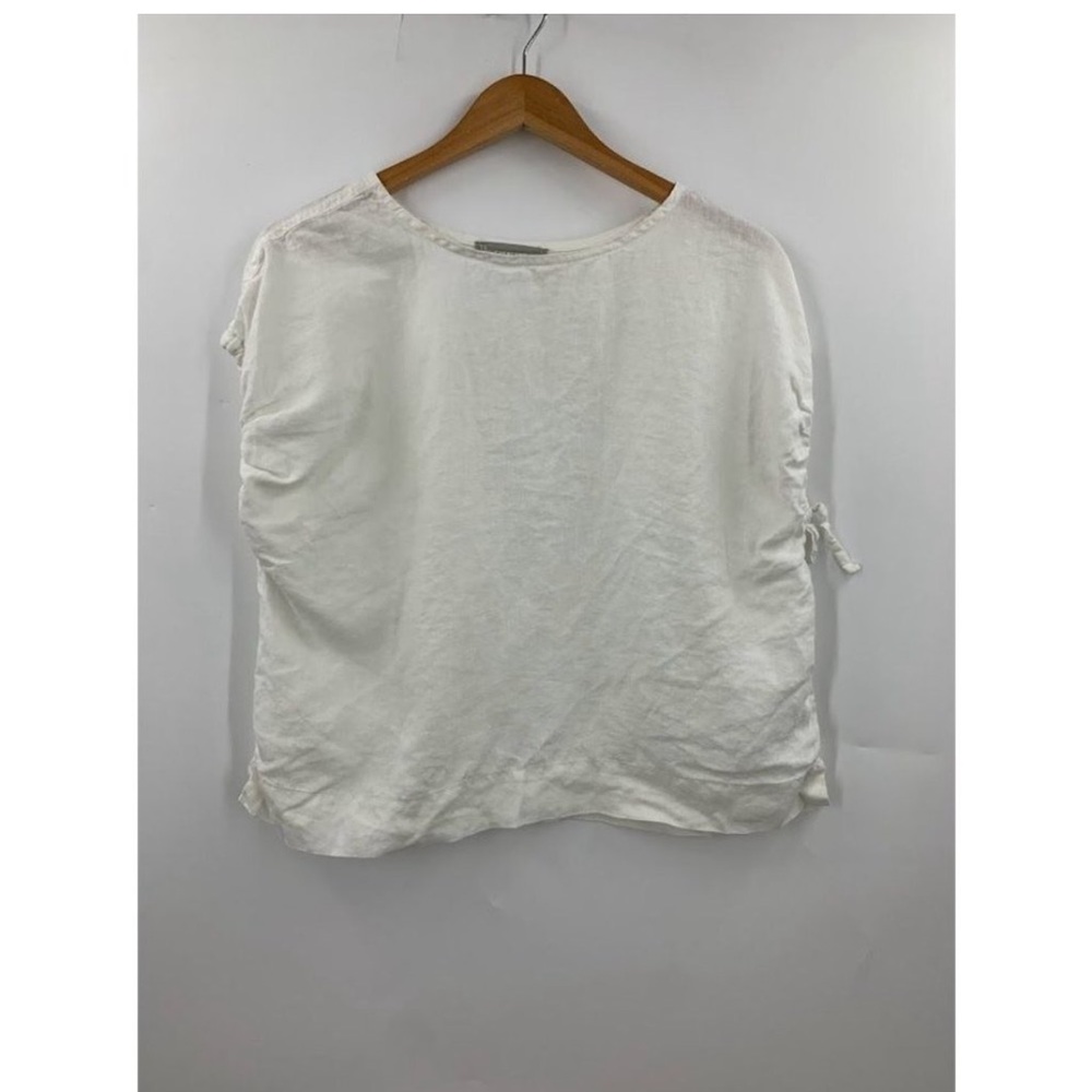 Everlane 100% linen drawstring top